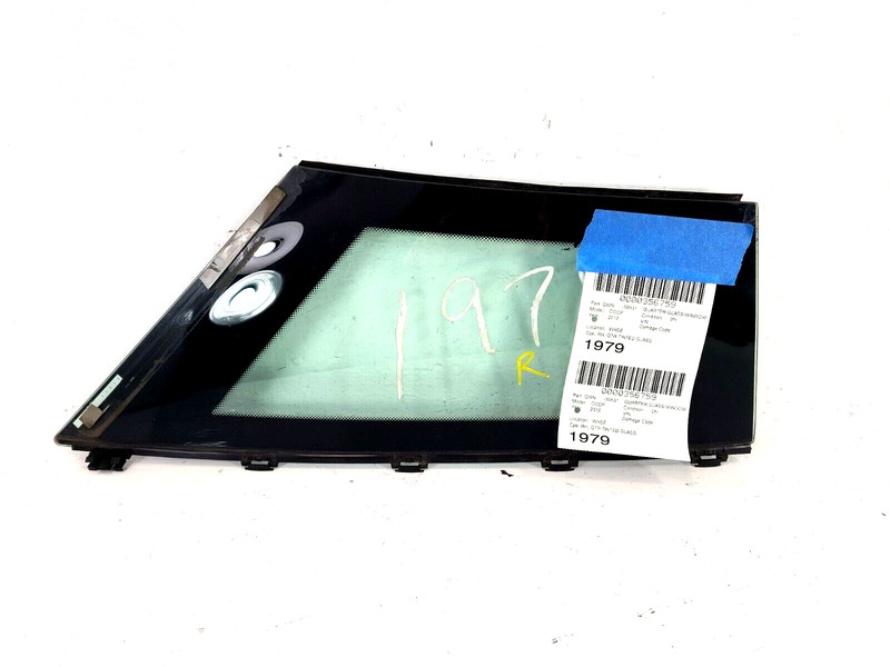 Mini Cooper Quarter Window Glass Passenger Right Coupe OEM 2012-2015