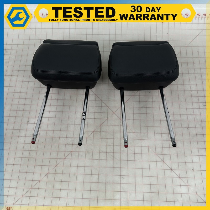 11-18 Audi S8 A8 Quattro FRONT LEFT & RIGHT SEAT HEADREST PAIR OEM