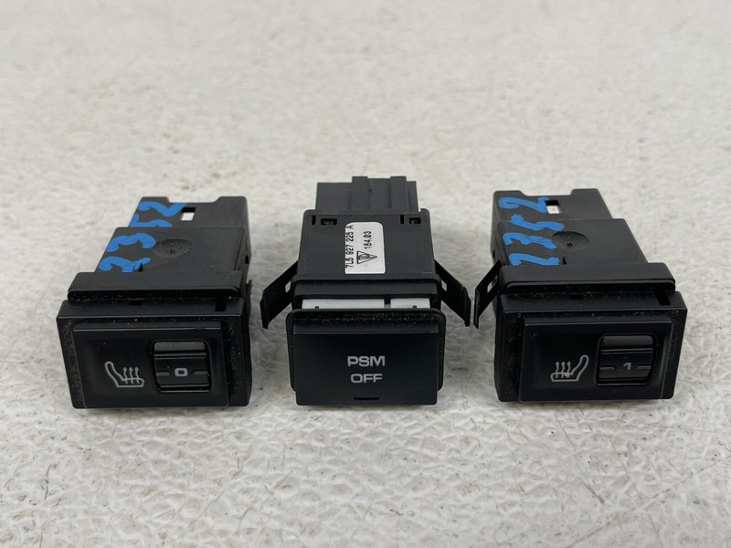 ⭐03-06 PORSCHE CAYENNE TURBO PSM OFF SEAT HEATED CONTROL SWITCH LOT2352
