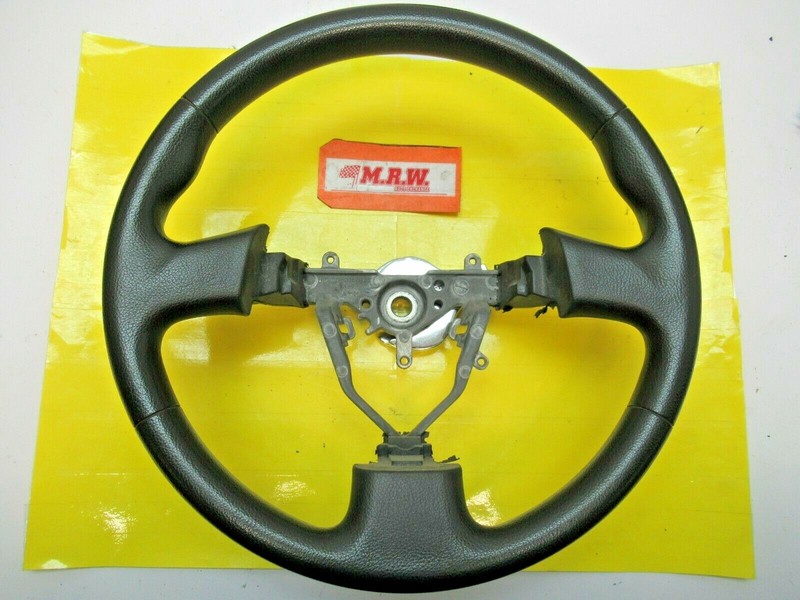 STEERING WHEEL BLACK GRIP CAR for 05 06 07 SUBARU LEGACY OUTBACK WAGON SEDAN