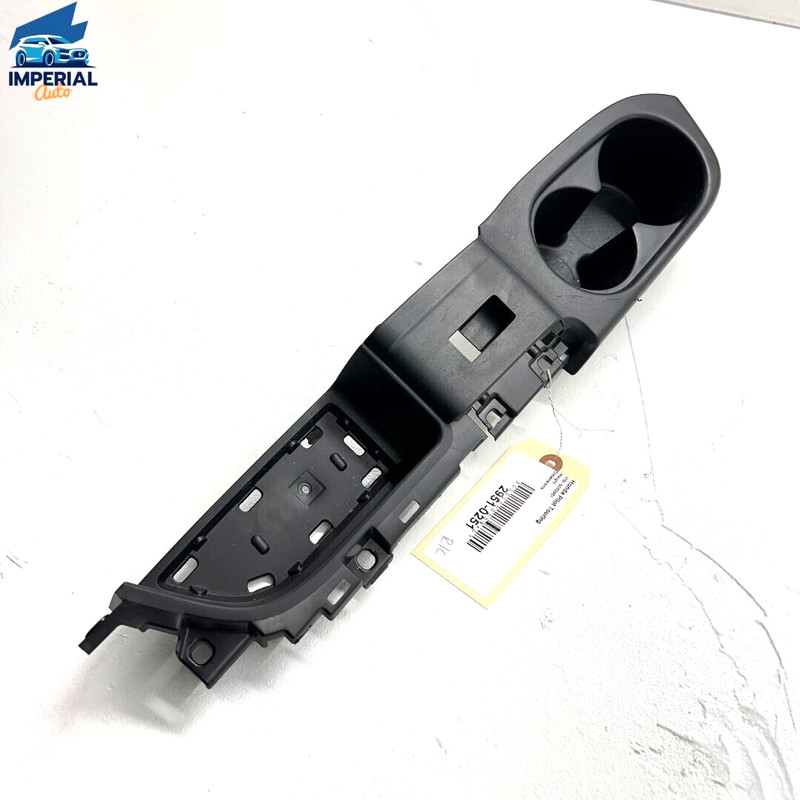 16-21 Honda Pilot Rear Left Driver Door Window Switch & Cupholder Panel Trim OEM