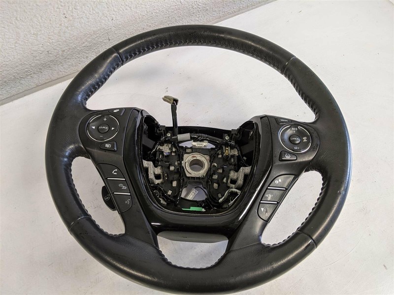 2017 Honda Ridgeline Steering Wheel Black Assembly Oem