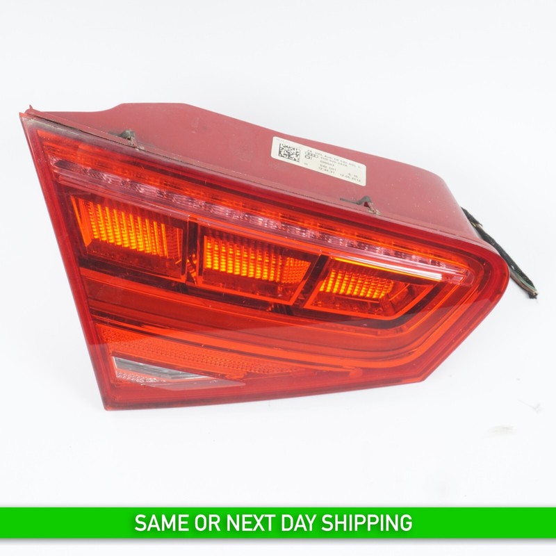 2011 - 2014 AUDI A8L TAIL LIGHT INNER REAR LEFT DRIVER SIDEOEM