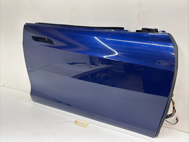 2012-2019 TESLA MODEL S FRONT RIGHT DOOR SHELL PANEL BLUE 19090