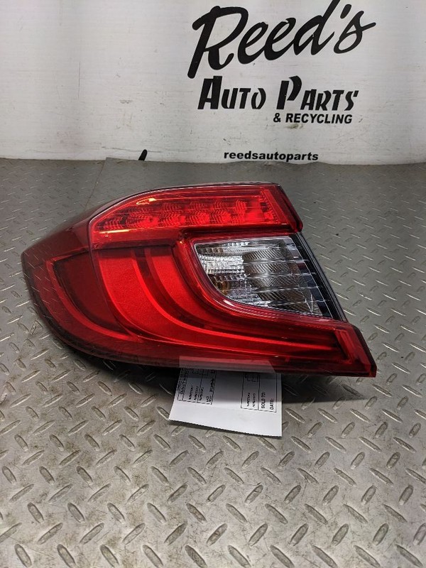 Driver Tail Light Naturally Aspirated Hybrid Fits 18-21 ACCORD 1151643