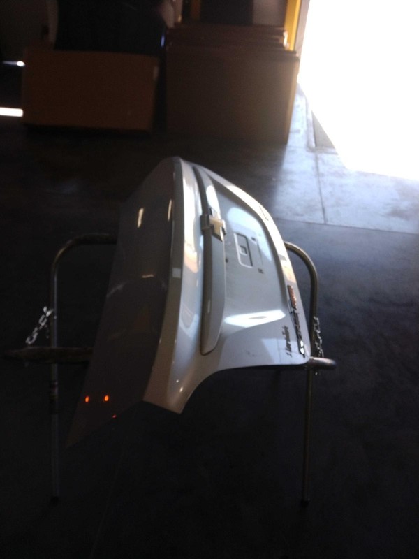 2018 Chevrolet Sonic Silver Deck Lid OEM Used 42497341 4DR SED SLV GAN