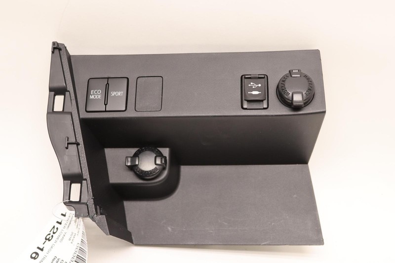 2016-2018 TOYOTA RAV4 DASH LOWER TRIM W/ ECO SPORT SWITCH AUX SOCKET OEM