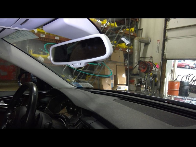 Rear View Mirror Automatic Dimming Without Compass Fits 11-18 AUDI A8 1509034
