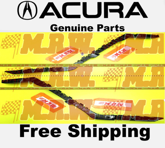 09-14 ACURA TSX SeDaN REAR BUMPER CLIP BRACKET COVER BACK LEFT RIGHT SIDE SET