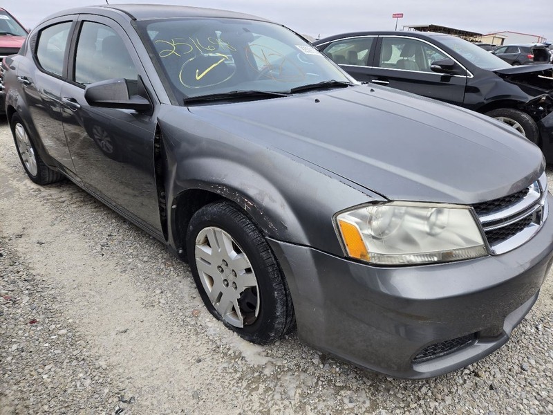 2011-2014 Dodge Avenger Front Passenger Roof Curtain Airbag