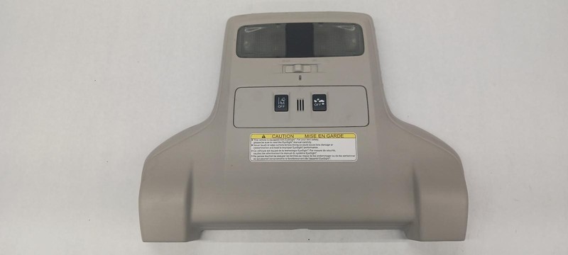 13-'17 SUBARU XV CROSSTREK Front roof Console w/o sunroof tan OEM Grade A