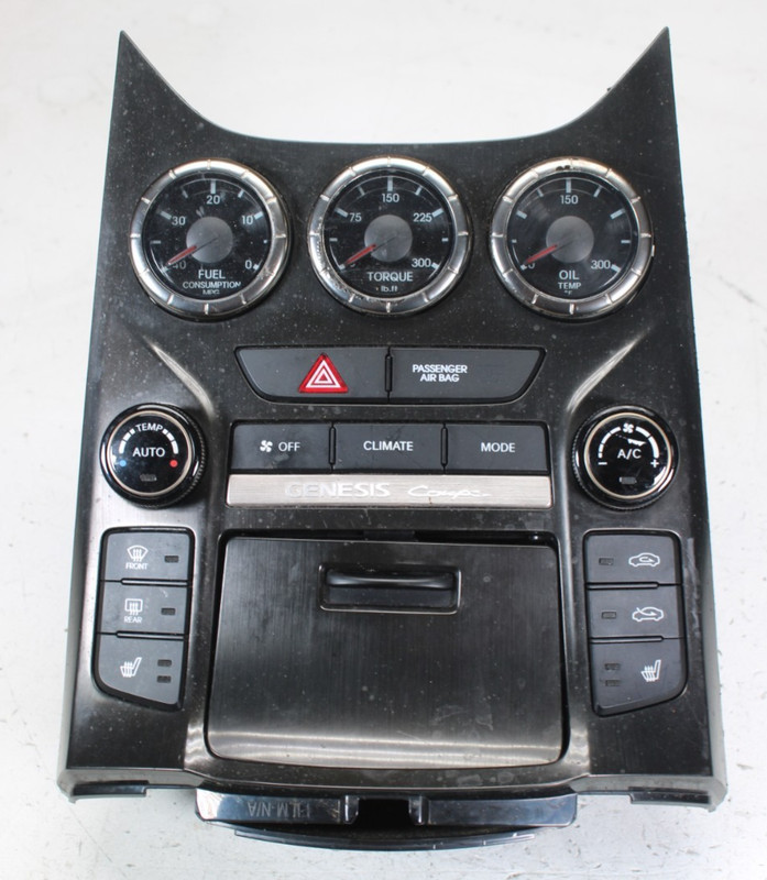 13 14 15 16Hyundai Genesis Ac Heater Climate Control OEM 97250-2MFP1