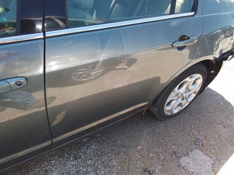 Driver Rear Side Door Without Side Moulding Holes Fits 06-12 FUSION 3512594