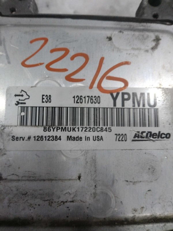 2008 GMC Yukon Engine Control Module ECM 12612384 OEM Used 210K Miles