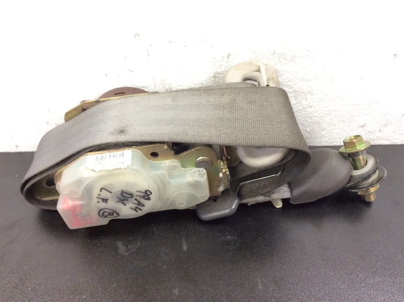 98 99 00 Accord 4DR Left L Driver Side Front Seat Belt Gray Used OEM