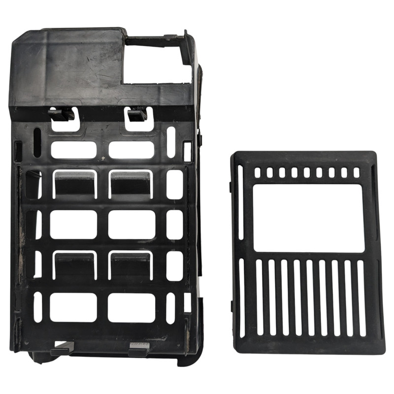 2012-2016 CADILLAC SRX 3.6L BATTERY TRAY BRACKET COVER BLACK OEM