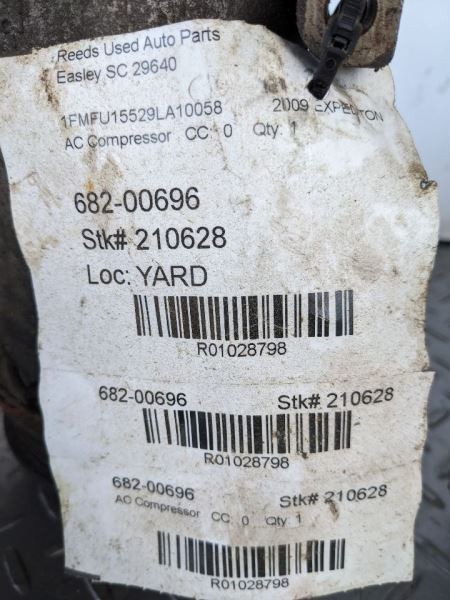 AC Compressor Fits 09-14 EXPEDITION 1028798