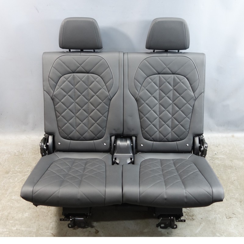 2023-2025 BMW G07 X7 3rd Row Rear Seat Assembly Folding Bench Black Sensafin OEM