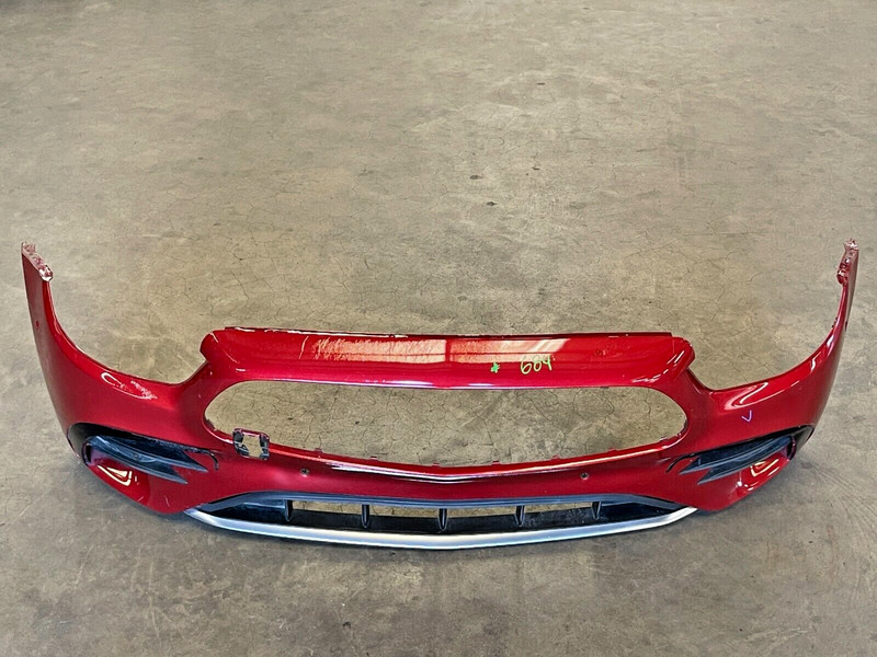 ⭐2021-2022 MERCEDES BENZ E-CLASS W213 E63 AMG FRONT BUMPER COVER RED OEM
