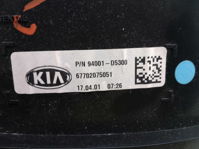 2017 KIA Optima Speedometer Gauge OEM Maroon 94001D5300 89K Miles