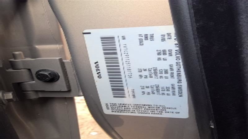 Alternator 6 Cylinder 140 Amp Fits 05-06 VOLVO XC90 1486451