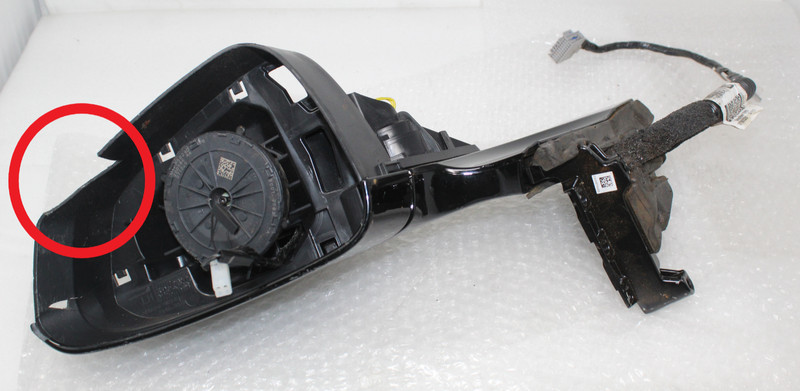 NOTE Genuine 2021-23 TESLA MODEL S PLAID MIRROR Assembly LEFT 1613819-00-F OEM