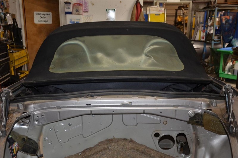 Black Soft Top Roof Fits 97-02 PORSCHE BOXSTER