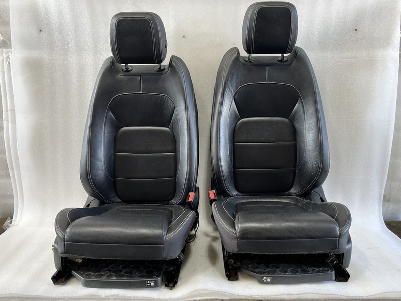 2016 2017 2018 2019 JAGUAR XF XFR DRIVER PASSENGER FRONT SEATS R-SPORT BLACK