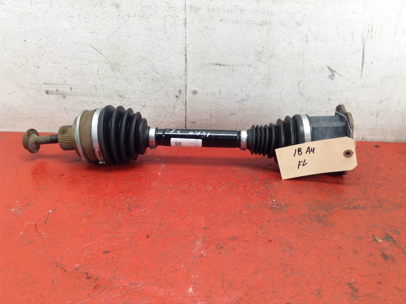 17-19 AUDI A4 FWD FRONT LEFT DRIVER SIDE AXLE SHAFT OEM
