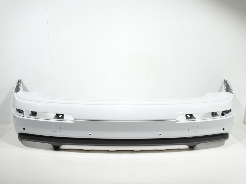2017 2018 2019 AUDI Q7 4M PREMIUM REAR BUMPER COVER PANEL GLACIER WHITE LS9R OEM