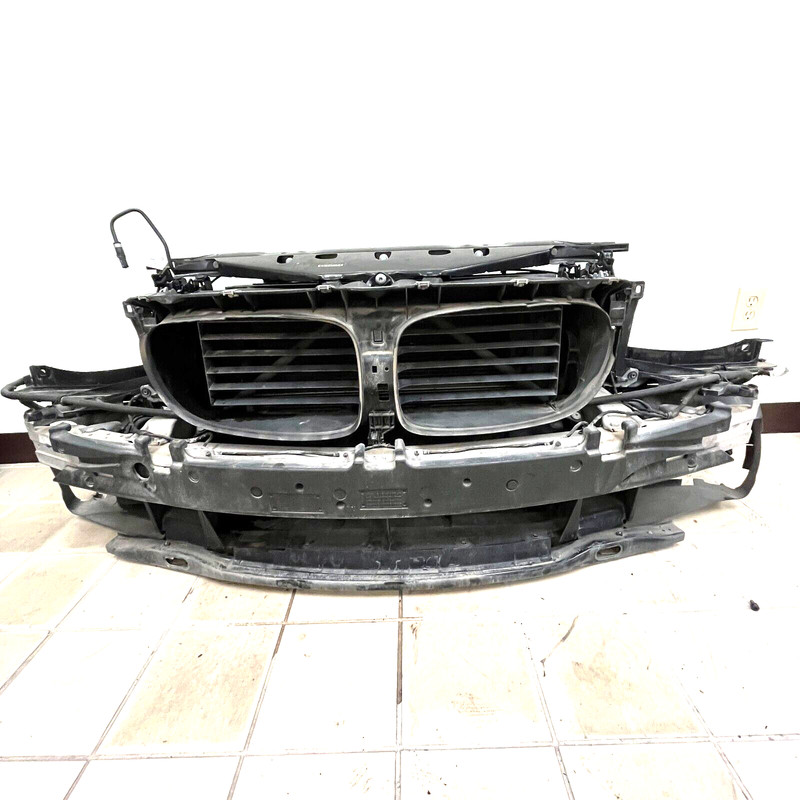 2011-2014 BMW 750LI FRONT CLIP RADIATOR SUPPORT COOLING ASSEMBLY FAN REINFORCEME