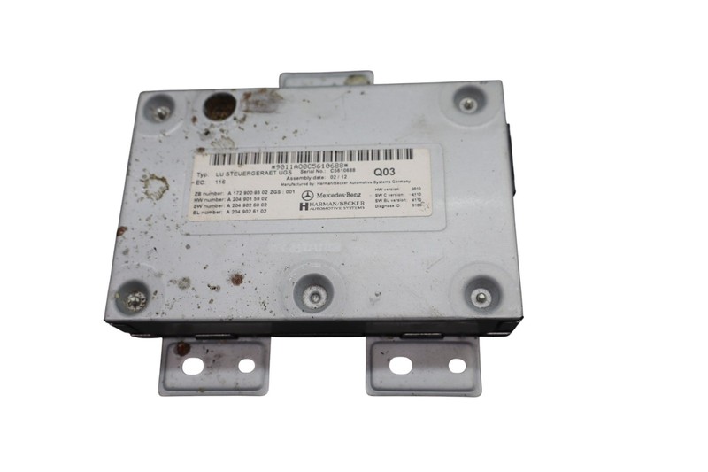 10-18 Mercedes W218 CLS550 Communication Interface Module 1729009302 Oem