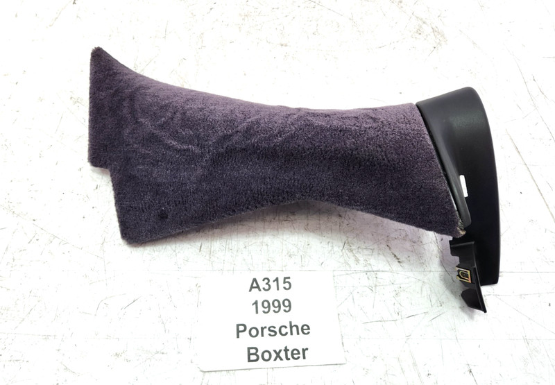 ✅ 97-99 OEM Porsche Boxster 986 Right Passenger Side B Pillar Carpet Trim Cover