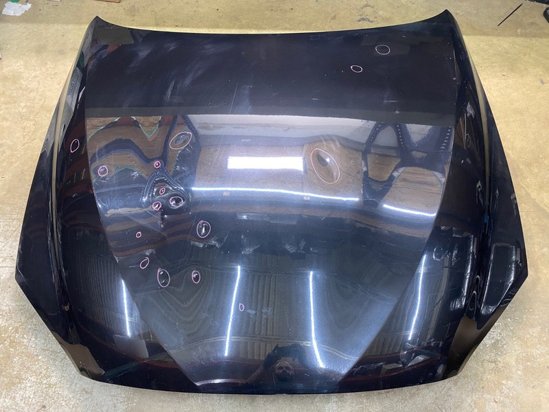 12-19 BMW F06 F12 F13 M6 Front Hood Bonnet Panel Assembly Black *DAMAGED* OEM✅
