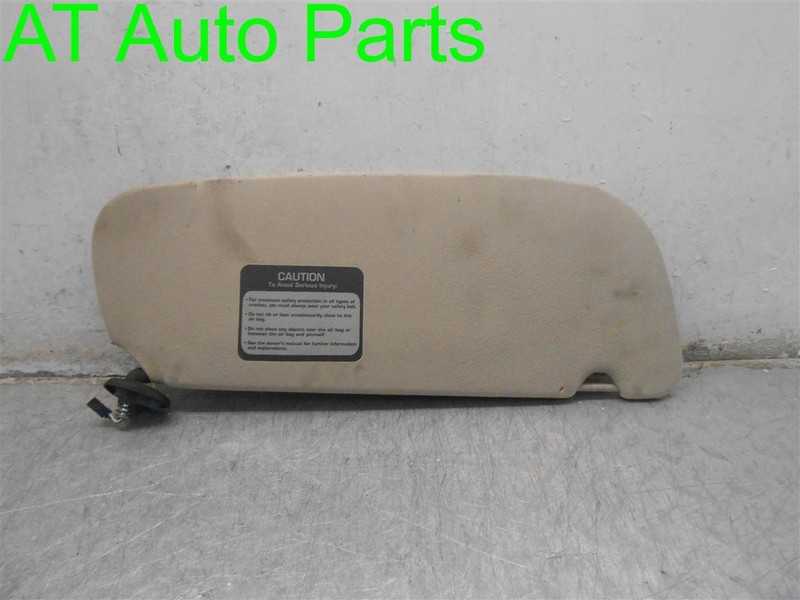 95-97 DODGE RAM DRIVER LEFT INTERIOR SUN VISOR SHADE ILLUMINATION OEM 5ES79TL2