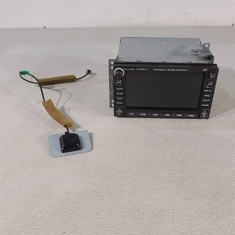 06-11 Honda Civic Si Radio Stereo CD Player Multi Media Screen Display Aa7456