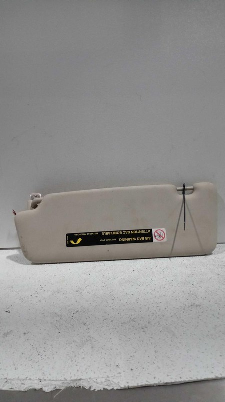 Used Right Sun Visor fits: 2010 Audi Q5 without illumination Right Grade A