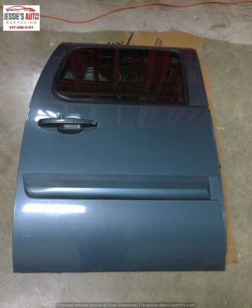 07 08 09 10 11 12 13 14 GMC YUKON XL RIGHT REAR PASSENGER DOOR STEALTH GRAY BS44