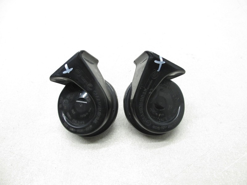 10-17 BMW F10 528i 535i 550i M5 LOW HIGH HORN SIREN LEFT RIGHT SET OEM 031224