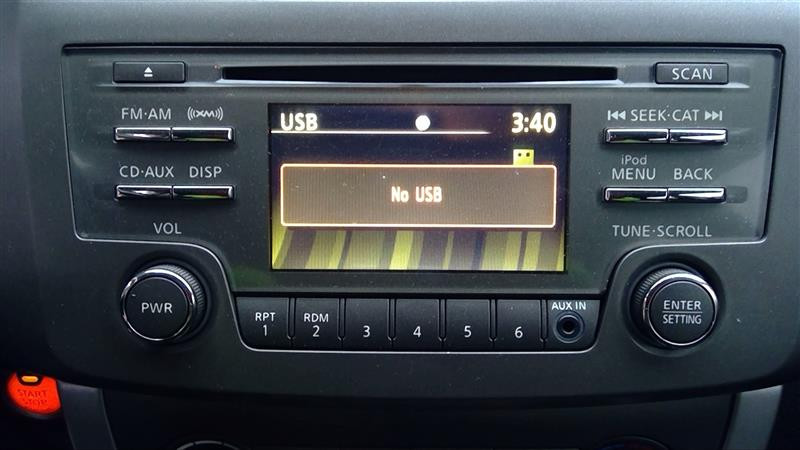 2014 Nissan Sentra Radio Stereo NON-NAV 4.3" Touch Screen 28185 3RA2D CD Disc