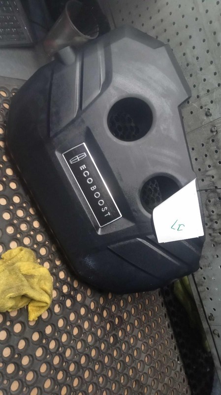 2015 Lincoln MKC Engine Cover - Used, White, 134k Miles, Part #5516631