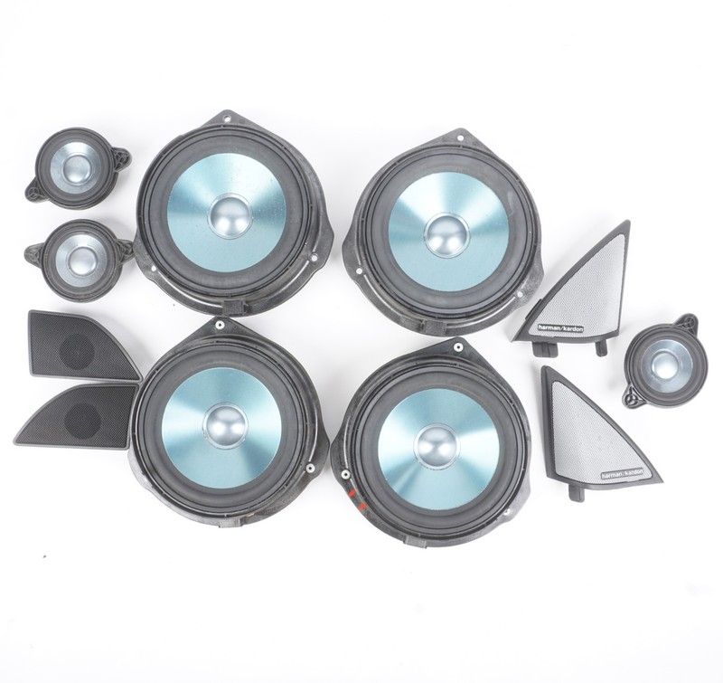 11-17 Mercedes W207 E550 E350 Convertible Audio Speaker Tweeter SET of 11 OEM