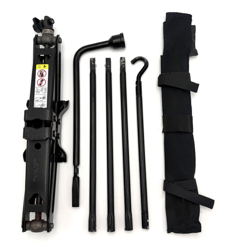✅ 09-26 RAM 1500 SPARE TIRE OEM EMERGENCY TOOL KIT: SCISSOR JACK LUG NUT WRENCH