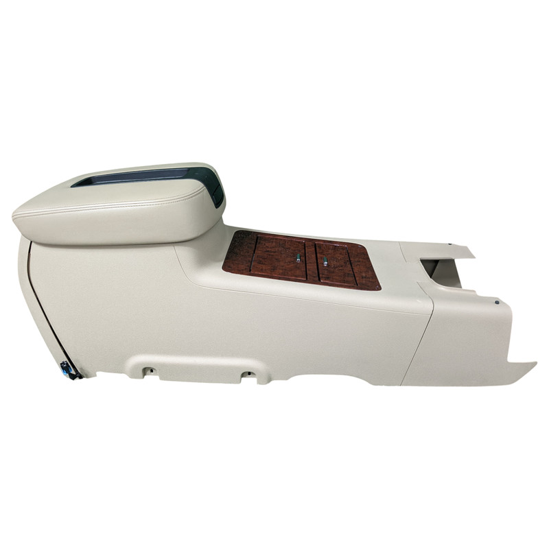 07-14 Yukon Tahoe Denali Surburban Sierra Silverado FL Center Console Beige OEM