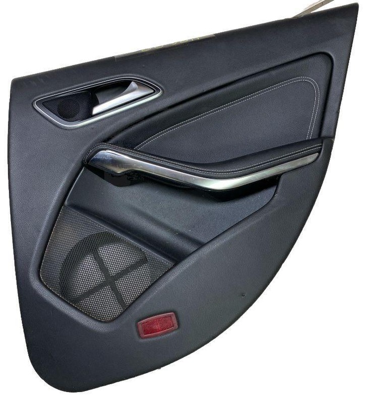 Mercedes CLA250 door panel trim 14 19 rear right side leather OEM 11773010009D88