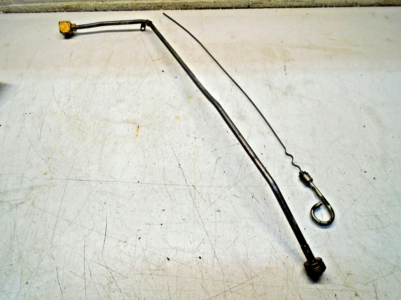 H6 OMC Stringer V6 185 hp Oil Pan Drain Tube Elbow Dipstick3865665 981379