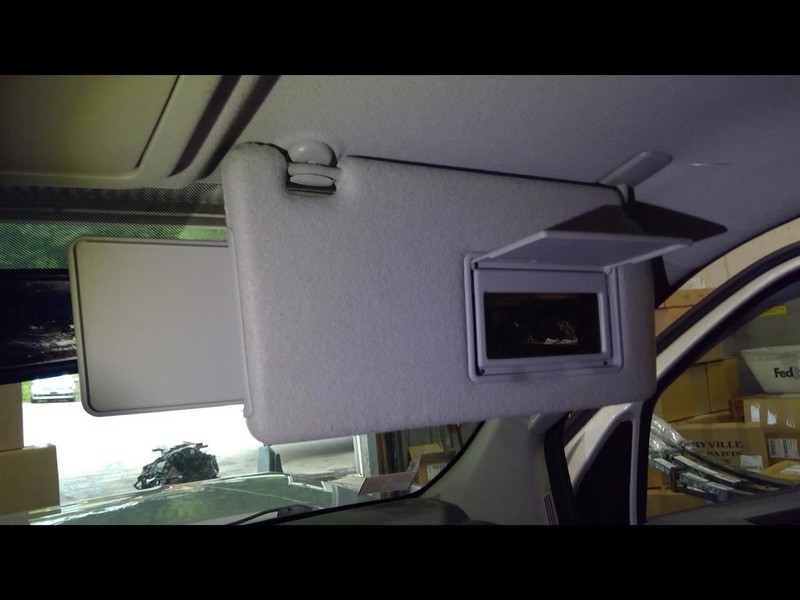 Passenger Sun Visor Without Illumination Fits 05-12 FRONTIER 1617645