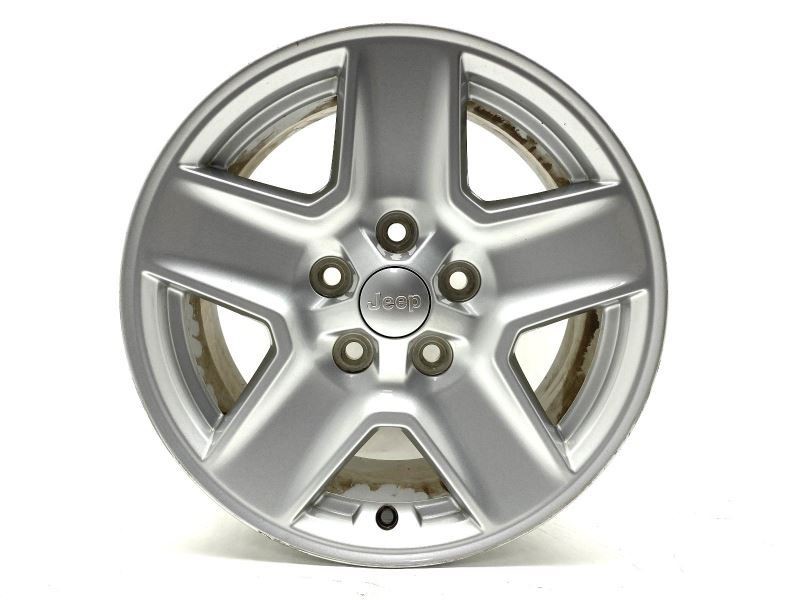 Wheel Rim 17x7.5 Aluminum 5 Spoke Silver Fits 2021-2023 Jeep Gladiator 83890