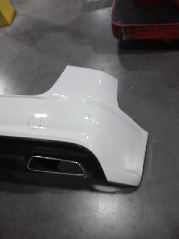 2017 Audi A6 White OEM Bumper Assembly 4DR SED 106K Miles Genuine Parts