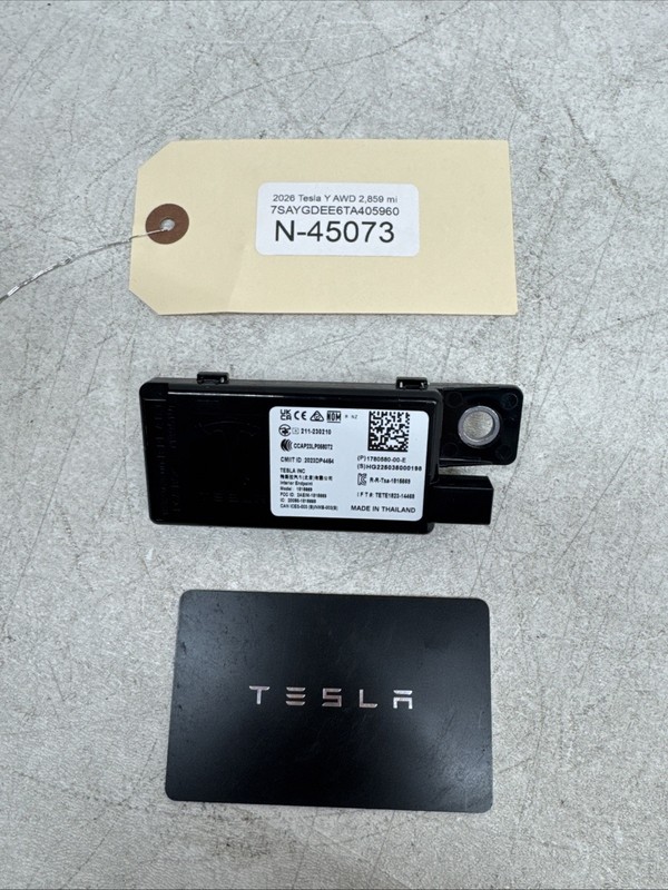 2026 Tesla Y Interior End Point Module Booster Universal 1780580-00-E 45073 B143